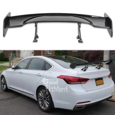 47" Rear Boot Trunk GT Racing Spoiler Tail Wing Gloss For Hyundai Genesis Coupe