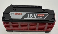 New Bosch BAT612 18V 18 Volt Lithium-Ion  2.0Ah Amp Share Battery Li-ion