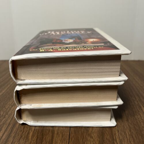 First Edition Forgotten Realms Rare Hardcover 3 Book Lot TSR DARKWELL, Fantasy - Picture 18 of 18