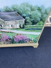 65085 Hand Painted Artist Signed Blanket Storage Chest w/ Drawer — photo 7
