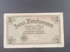 Banconota occupazione Tedesca In Italia 2 Reichsmark 
