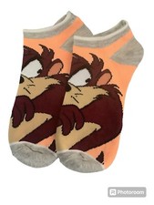 Tasmanian Devil Looney Tunes Nowość Skarpetki Pasują do kobiet Rozmiar 5-10 / Męski Rozmiar 5-8