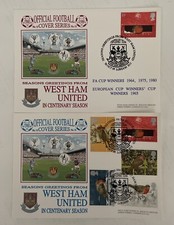 WEST HAM UNITED IN CENTENARY SEASON 30 OKTOBER 2ER SET DAWN ERSTTAGSBRIEFE