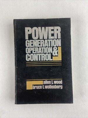 Power Generation, Operation, And Control Third Edition. Like New