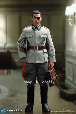 1/6 フィギュア　CLAUS VON STAUFFENBERG A Set 1/6 DID D80162 Oberst I.G. Claus Von Stauffenberg OPERATION