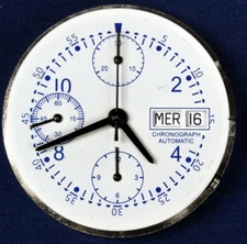 E1. ETA 7750 VALJOUX MOVEMENT PARTS NOS LISTING, YOU SELECT PART.  SWISS PARTS