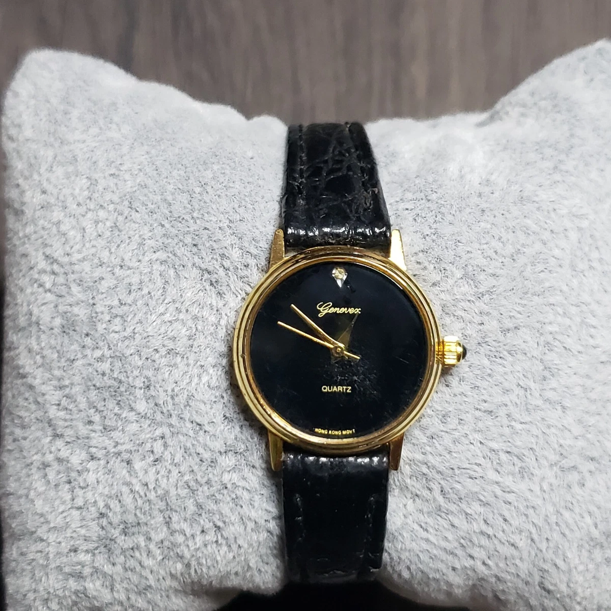 Genevex genuine diamond clearance watch