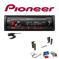 Pioneer 1-DIN Bluetooth Autoradio Android Usb FüR Audi A2 Ab 1999 Schwarz