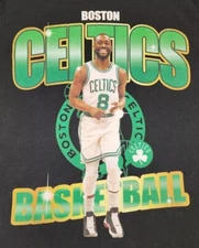 UNK Kemba Walker Shirt Mens Medium Boston Celtics Basketball NBA Black Adult A02