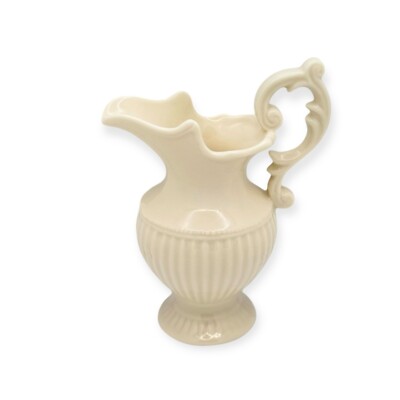 Thatcham Creamware Small Milk Cream Pitchers Ivory Porcelain French Country