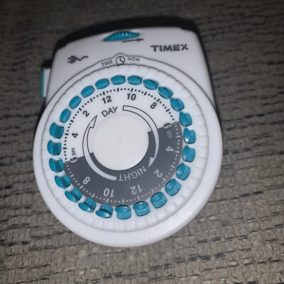TIMEX Multiple Setting Timer for Lamps Fans or Lights 12 On/Offs