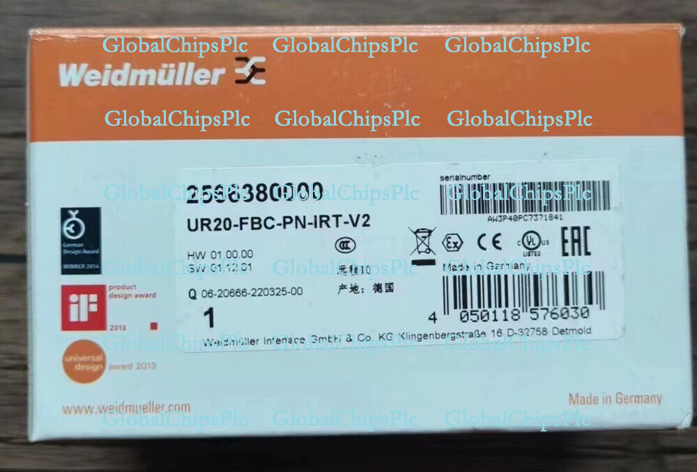 1pcs Weidmuller UR20-FBC-PN-IRT-V2 2566380000 Module