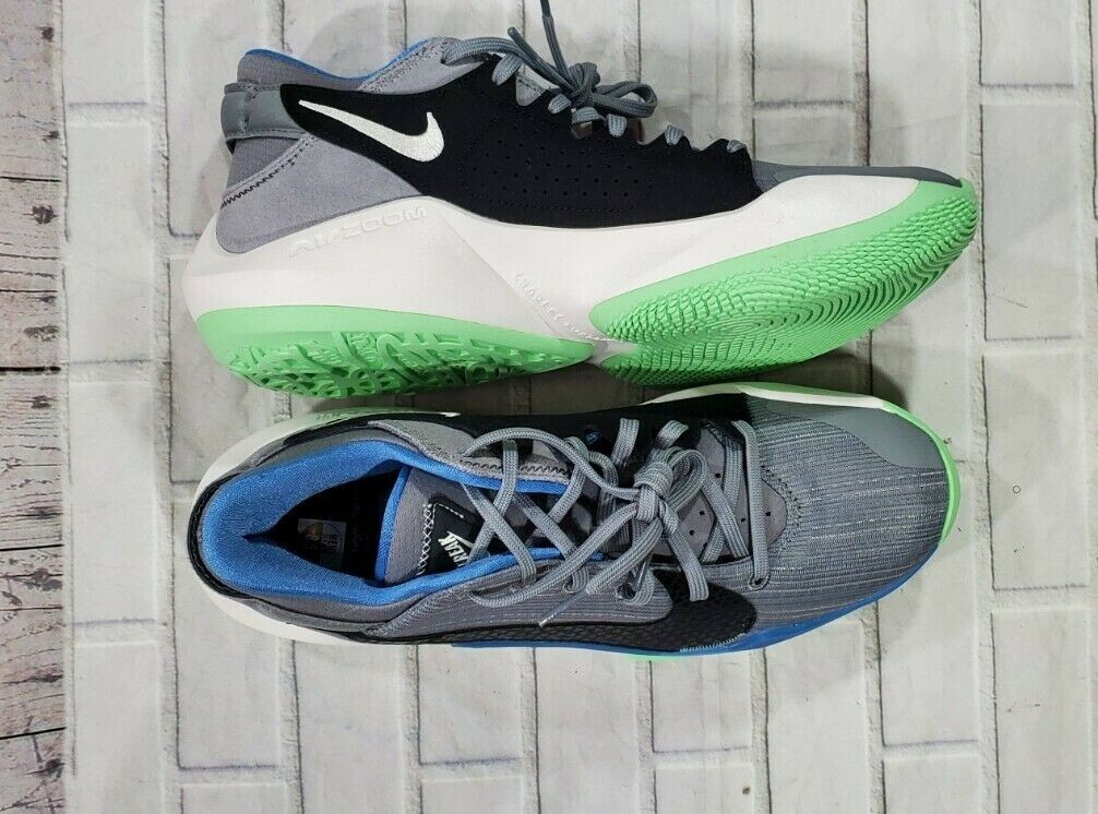Nike Zoom Freak 2 Running Basketball Shoe Grey Black CK5424 004 MENS SIZE 9 Nike Zoom Freak 2 Running Basketball Shoe Grey Black CK5424  main image 2