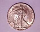 1945 WALKING LIBERTY "SILVER" HALF DOLLAR ~AU **514-4