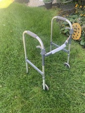 Invacare Adjustable Folding Walker, Model 6291-5F, Dual/Locking Paddle Release
