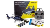 Amewi Flying Bulls EC135 Rc Helikopter Brushless 6-Kanal Rtf
