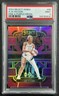 A'JA WILSON PSA 9 2024 PANINI SELECT WNBA #86 PINK PURPLE PRIZM CONCOURSE 12/99