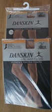Danskin Strumpfhose Damen, Toast, Größe B, Ultra Shimmery