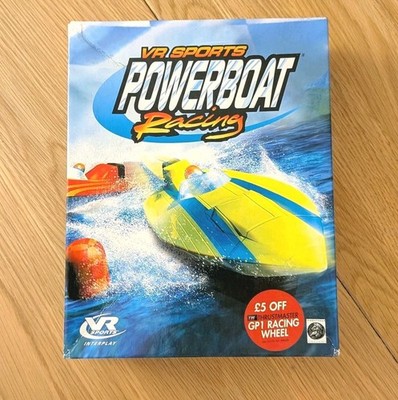 VR Powerboat Racing PC Big Box komplett CIB Handbuch PAL