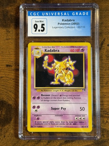 Kadabra graded CGC 10 for sale on eBay