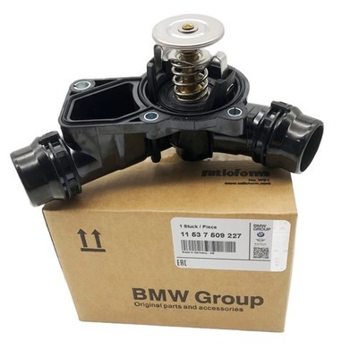 Engine Thermostat Assembly w/ Housing Sensor Gasket for BMW E46 E53 325i 330i X5