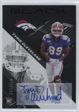 2020 Panini Black Rookies Auto 15/199 Tyrie Cleveland #196 Auto 1g1q