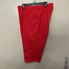 Vintage White Stag 22/24 Plus Red Elastic Back Capri Pants