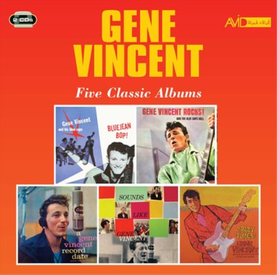 #ad #ad Gene Vincent Five Classic Albums CD Album $12.06