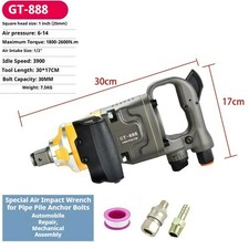 High-torque Powerful Impact Wrench for Pneumatic Tools of The Air Cannon Machine