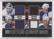 2013 ITG Decades 1990s Black /85 Mike Richter Jeremy Roenick Brett Hull HOF 7i6
