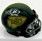 Harrison Butker Signed New STS 4 Mini Helmet Kansas City Chiefs K Metabilia COA