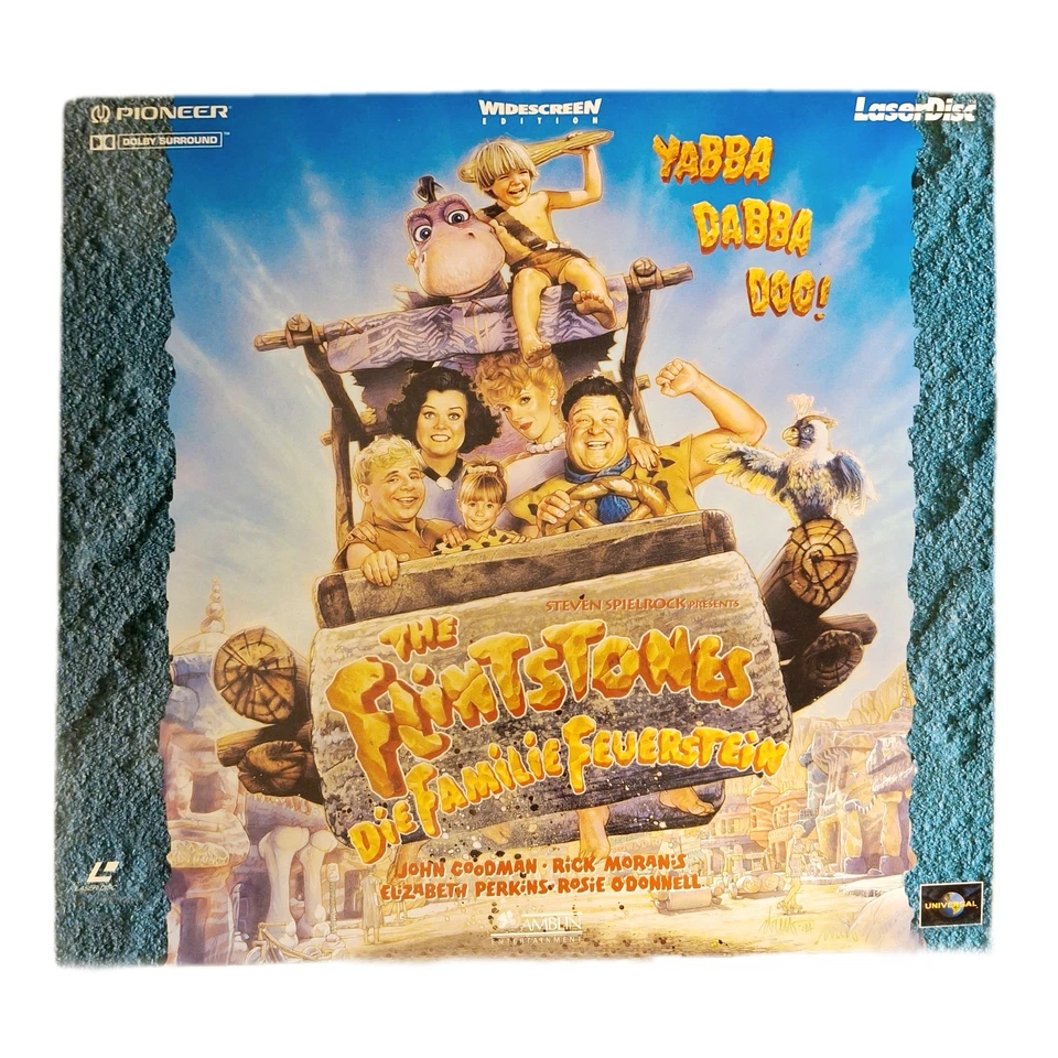 Laserdisc – The Flintstones – Actionfilm – Sammlerstücke - sehr guter Zustand - Bild 2 von 4