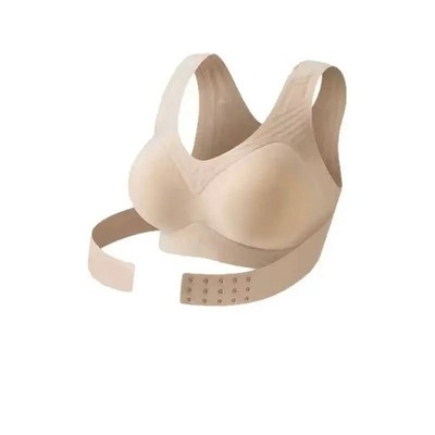 Women Posture Corrector Bra Wireless Back Support Lift Up Yoga Bra Shapewear