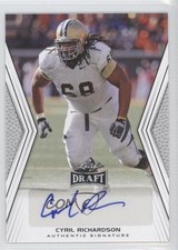 2014 Leaf Draft Auto Cyril Richardson #A-CR2 Auto 2u3