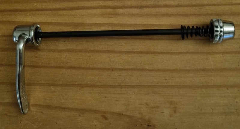Vintage Shimano Rear Quick Release Skewer 160mm Length In Very Good Condition