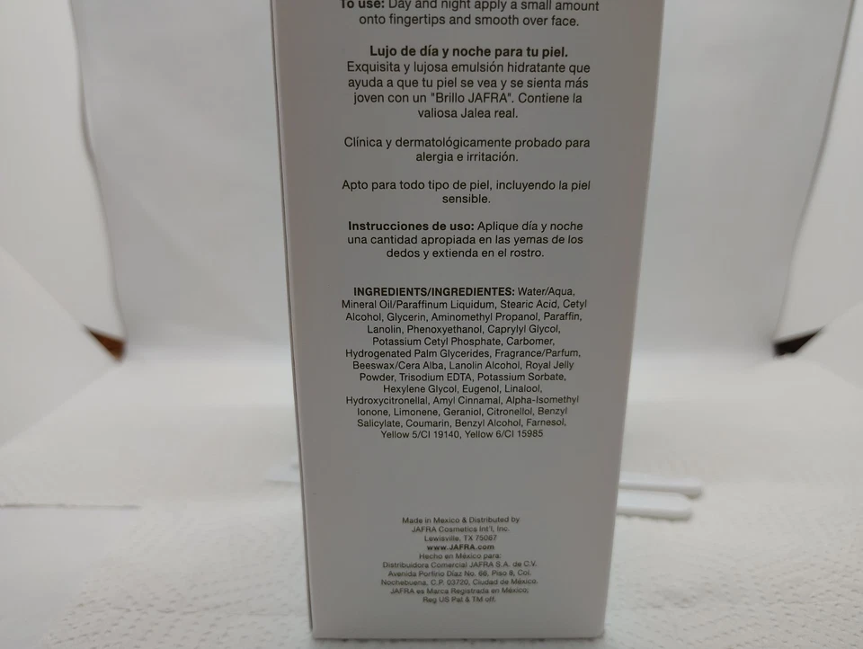 2  PACK JAFRA ROYAL JELLY MILK BALM -200 ml- 6.7 oz NEW FREE SHIPPING - Image 4 of 4