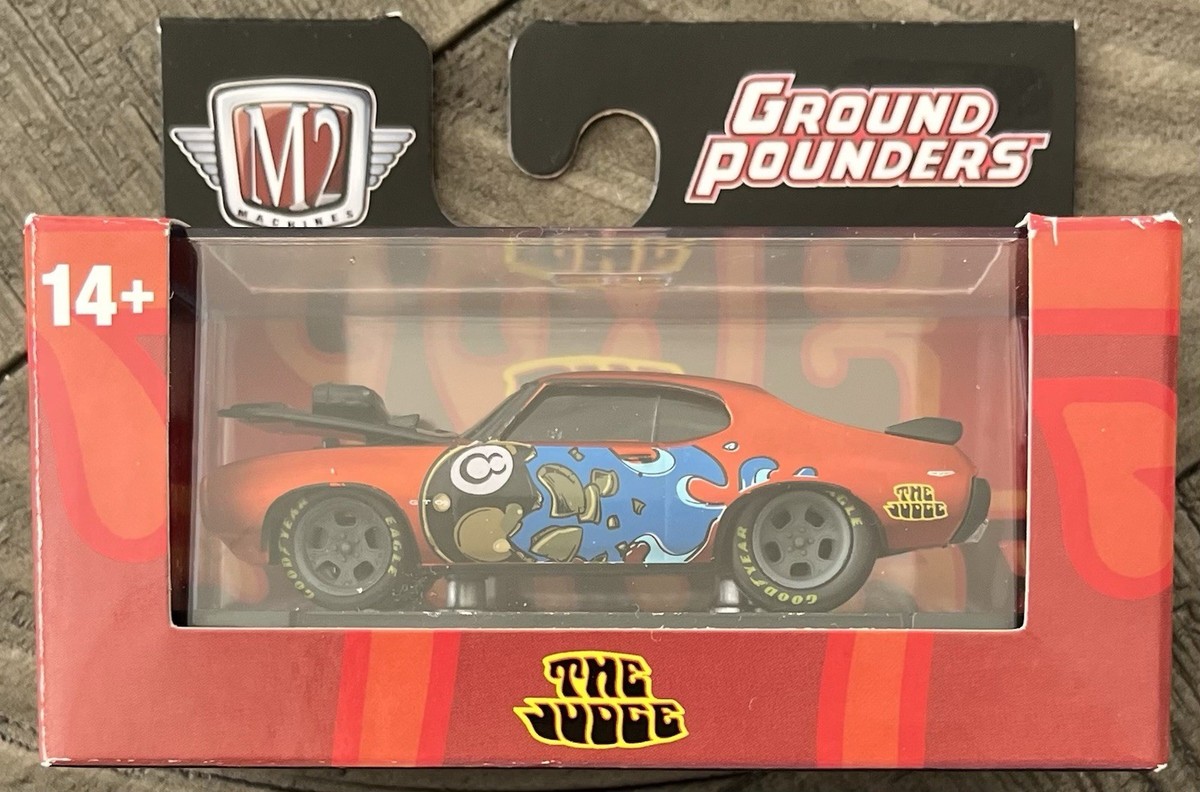 M2 Machines 1969 Pontiac GTO Judge R31 25-03 Cube Ground Pounders