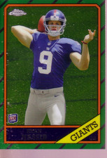 2013 Topps Chrome 1986 #13 Ryan Nassib Rookie Card RC . rookie card picture