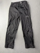 Showers Pass Rain Pants Medium Black Pull On Ripstop Outdoor 