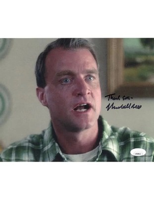 Marshall Bell signed 8x10 Photo Mr. Lachance Stand by Me JSA Authentication