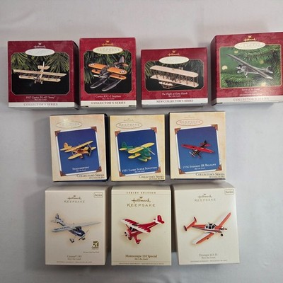 Hallmark Keepsake Christmas Ornament ''Sky's The Limit'' Series NIB Airplanes