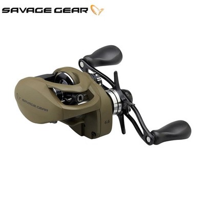 SAVAGE GEAR Low Profile Baitcasting Lefthanded Reel SG8 100LH 6.6:1