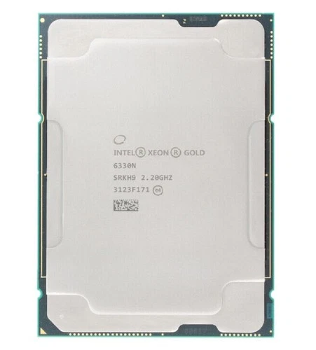 Intel Xeon Gold 6330N SRKH9 2.2GHz 28 Core 56 Threads 165W LGA4189 CPU Processor