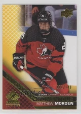 2022 Team Canada Juniors Prospectus Momentous Electric Yellow Matthew Morden