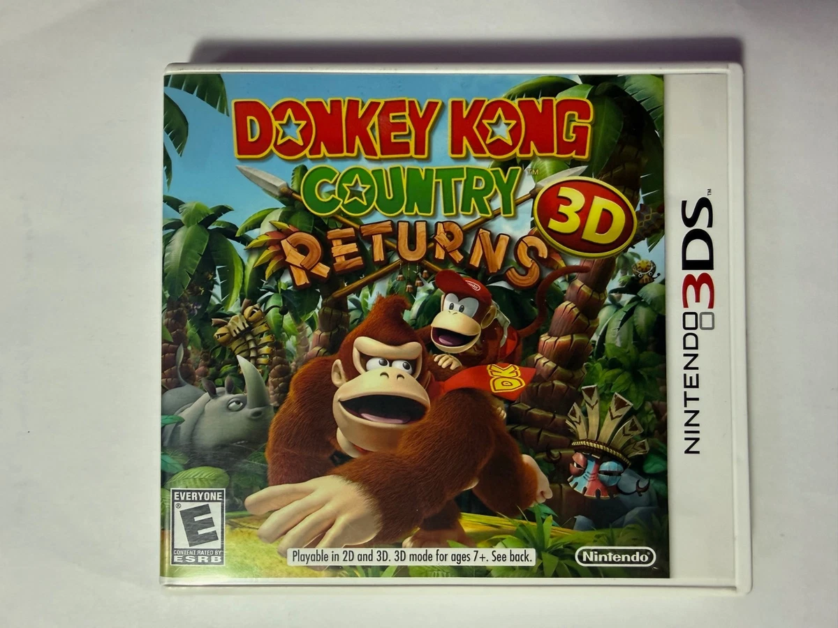 Donkey Kong Country Returns 3D Nintendo 3DS