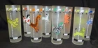Libbey Carousel Circus Set of 8 Tumblers 12 Ounce Barware 1960s Vintage