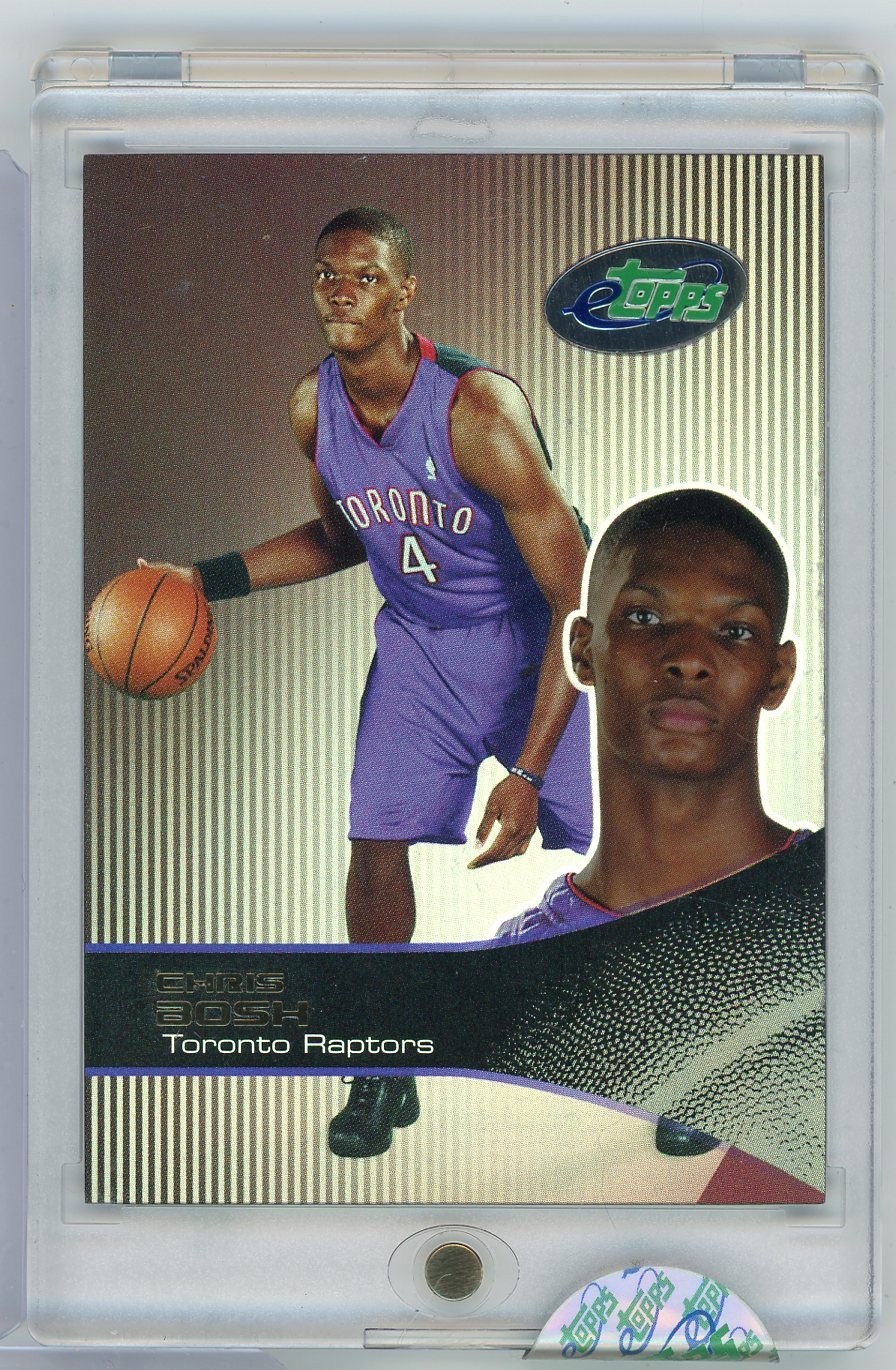 2003-04 Topps eTopps Basketball #46 Chris Bosh RC Rookie  # /1571 NICE L@@K!