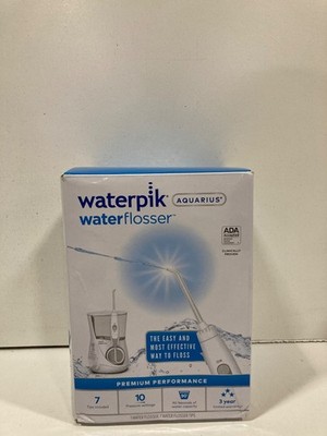 WATERPIK  AQUARIUS WATER FLOSSER FOR TEETH CLEANING-White