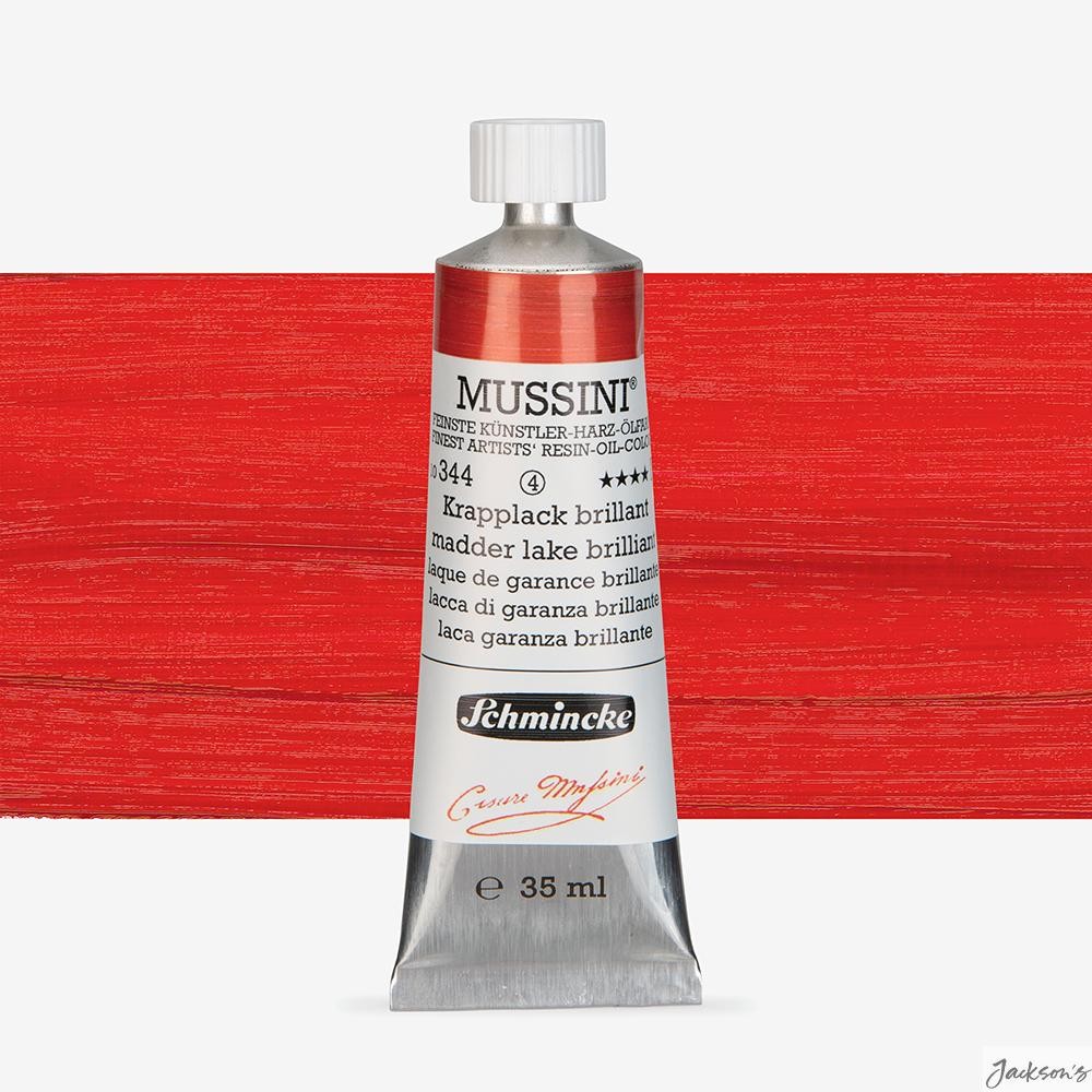 Schmincke Mussini Oil Paint Quinacridone 35ml Madder Lake Brilliant Red