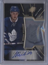 2016-17 SPx Extreme Black Holo William Nylander #EB-WN Auto Shield 0a1